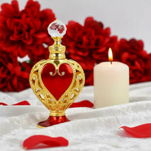 Load image into Gallery viewer, Heart-Shaped 10ml painted perfume oil bottle